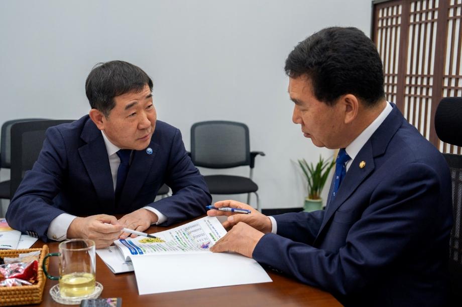 이재영 증평군수, 미래 100년 성장동력 마련을 위한 국비 확보 ‘구슬땀’