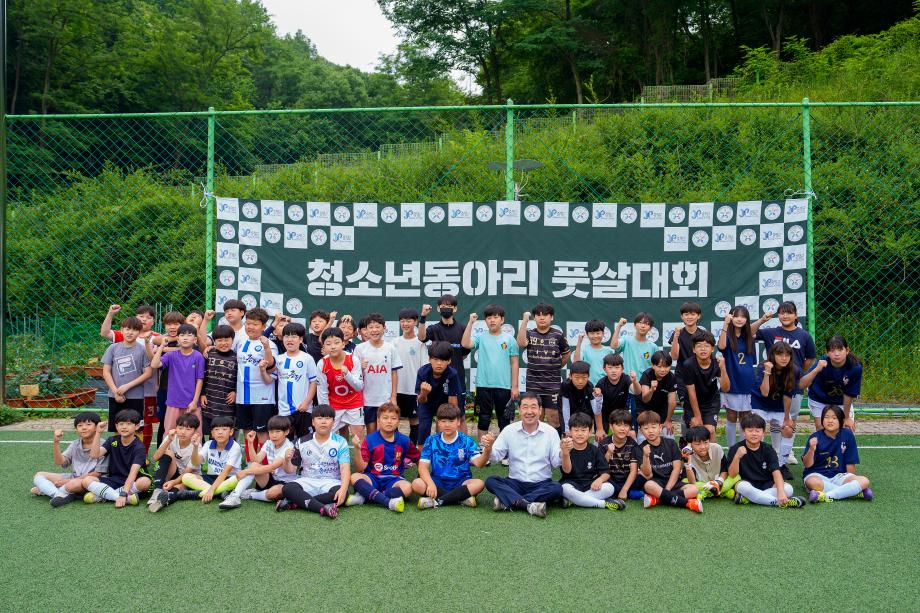 증평군청소년수련관&lsquo;제8회 청소년동아리 풋살대회&rsquo;성황리 개최