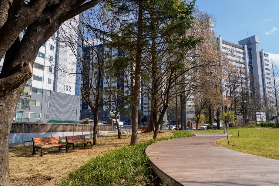 증평군, 도심 속 힐링 한 조각...&lsquo;창의숲&rsquo;조성