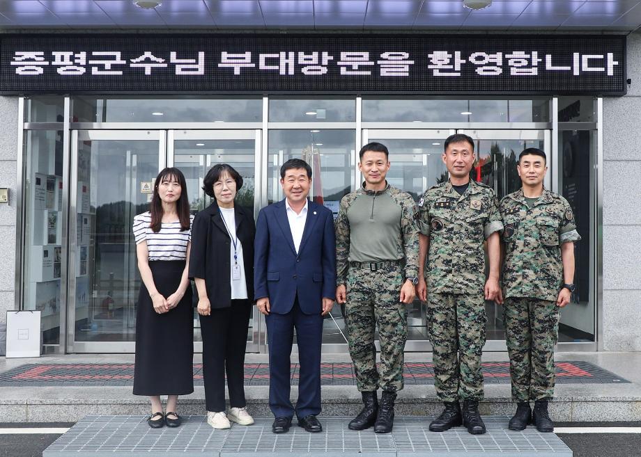 증평군, 흑표부대 위문 방문...&ldquo;안보도 경제도, 군과 지역이 함께 걷습니다&rdquo;