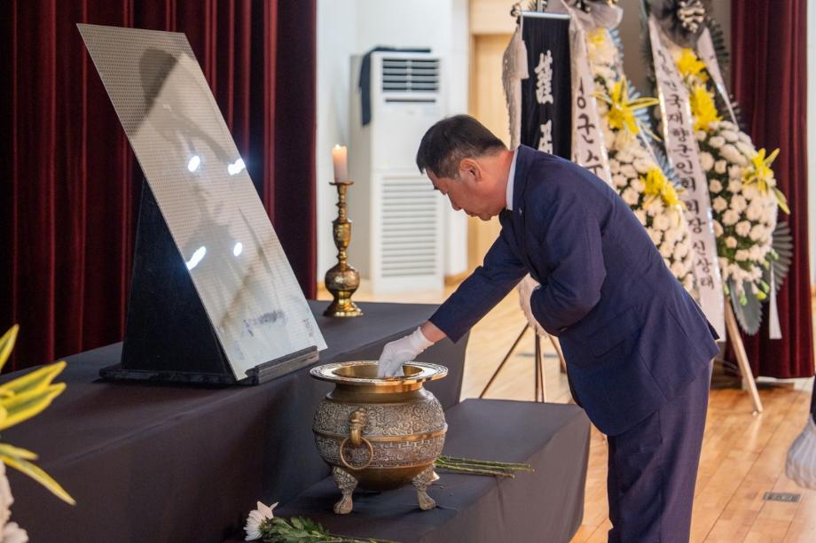 증평 출신 호국영웅 故 연제근 상사 제75주기 추모식, 국립서울현충원서 열려