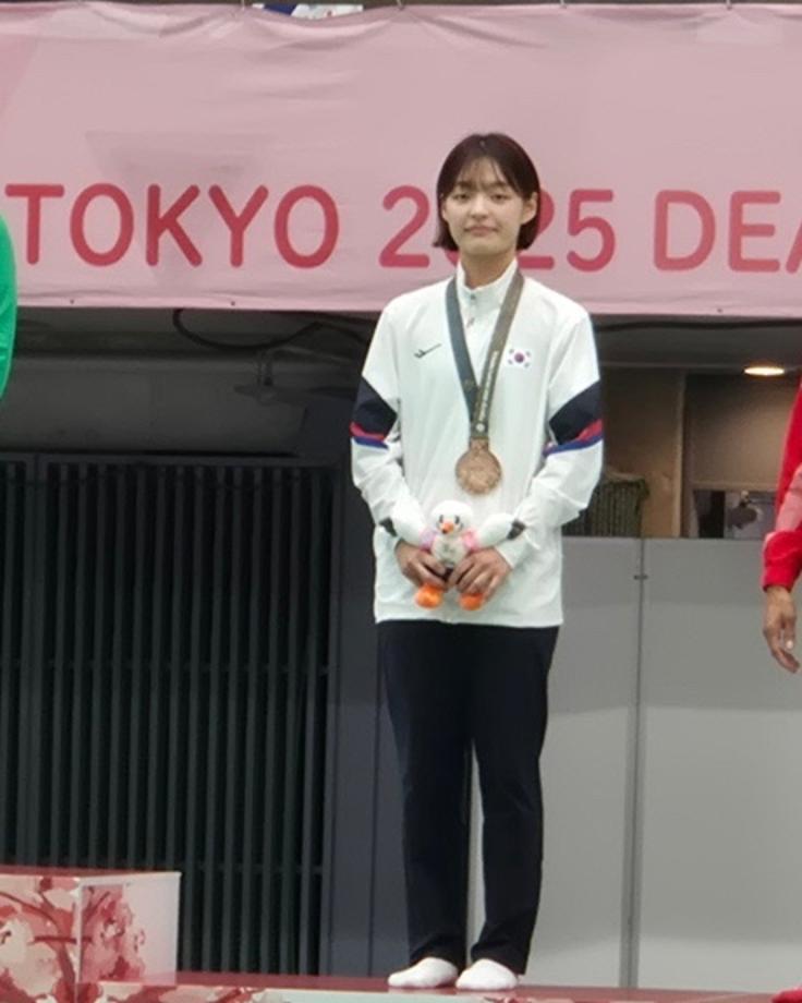 증평 출신 서은지 선수, 2025 도쿄 하계 데플림픽서 동메달 쾌거