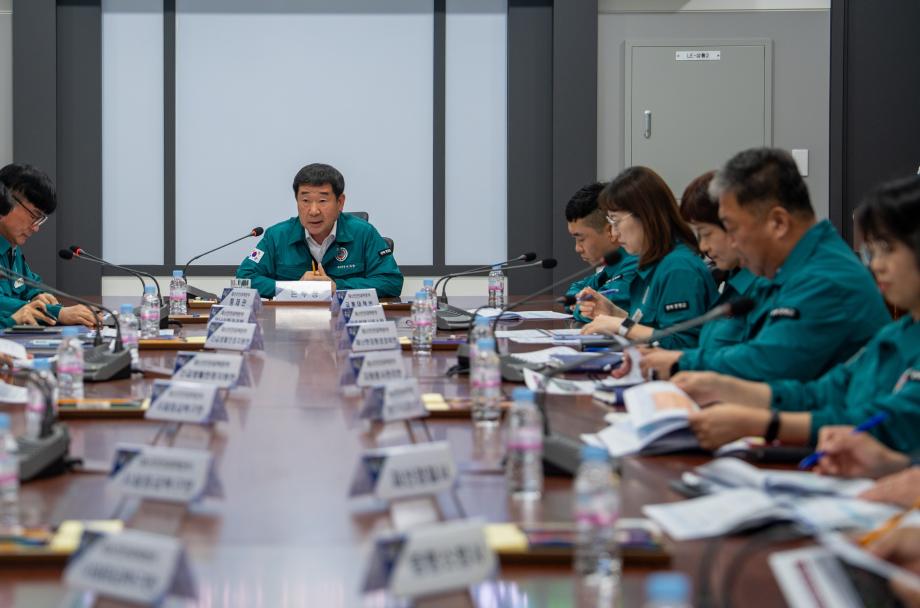 증평군, 겨울철 화재 대비 통합지원본부 토론 훈련