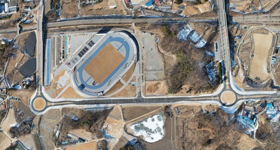 증평군, 증평종합운동장 일원 기후대응 도시숲 조성