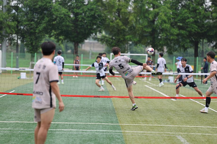 증평군, 증평인삼배 족구대회...전국 85개 팀 800여 명 참가