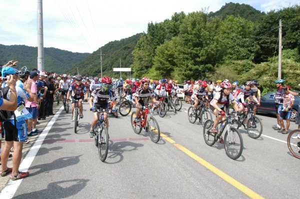 제3회 증평군수배 전산악자전거대회 개최