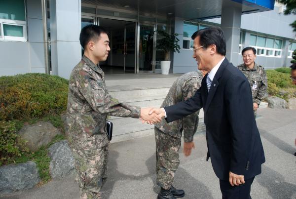 증평군통합방위협의회, 추석맞이 군부대 위문