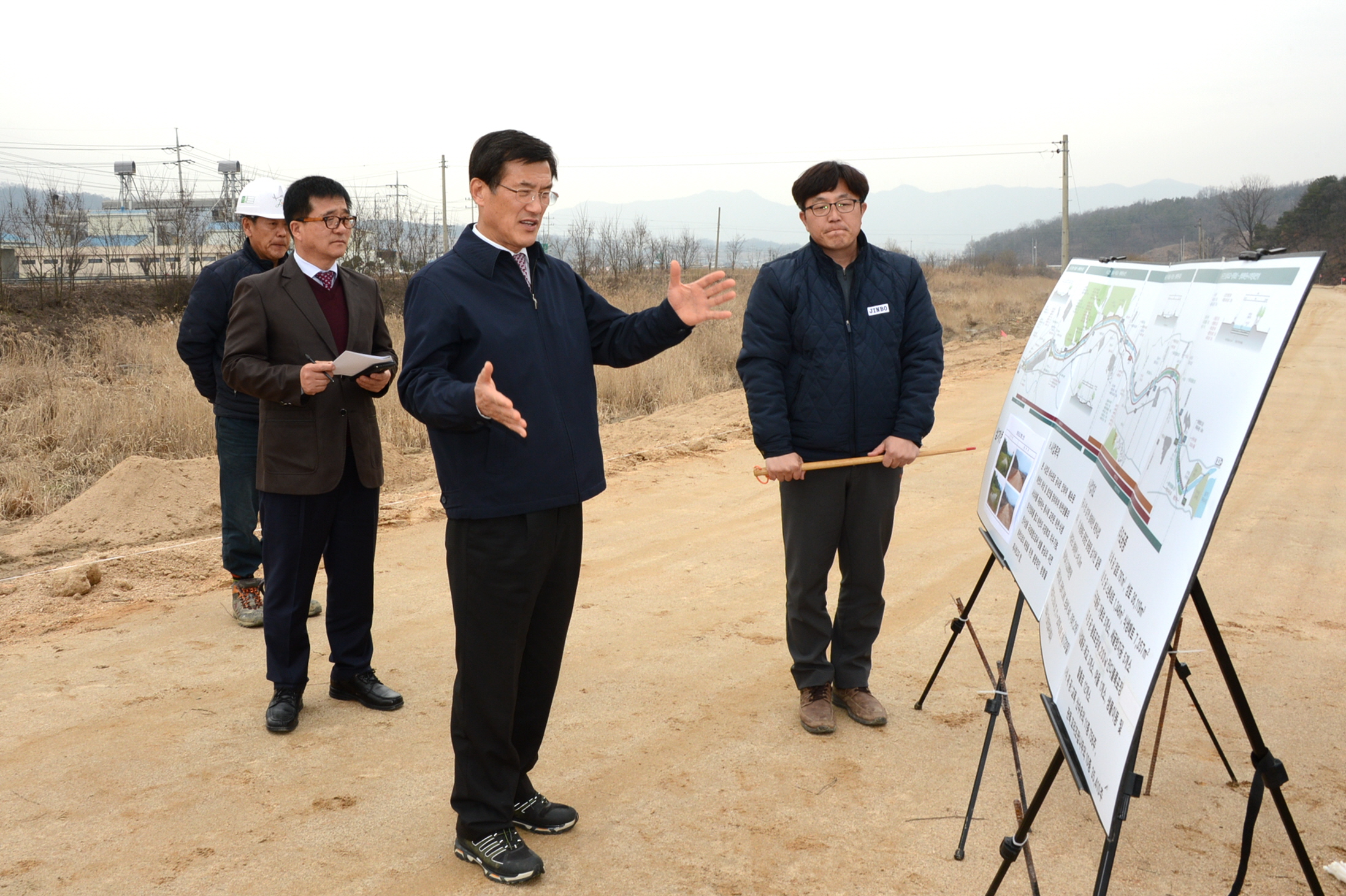 홍성열 증평군수,환경분야 주요사업장 점검