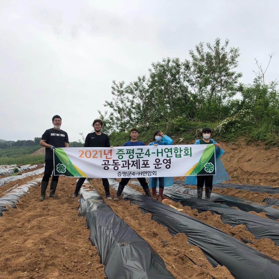 2021년 증평군4-H연합회 과제포 운영