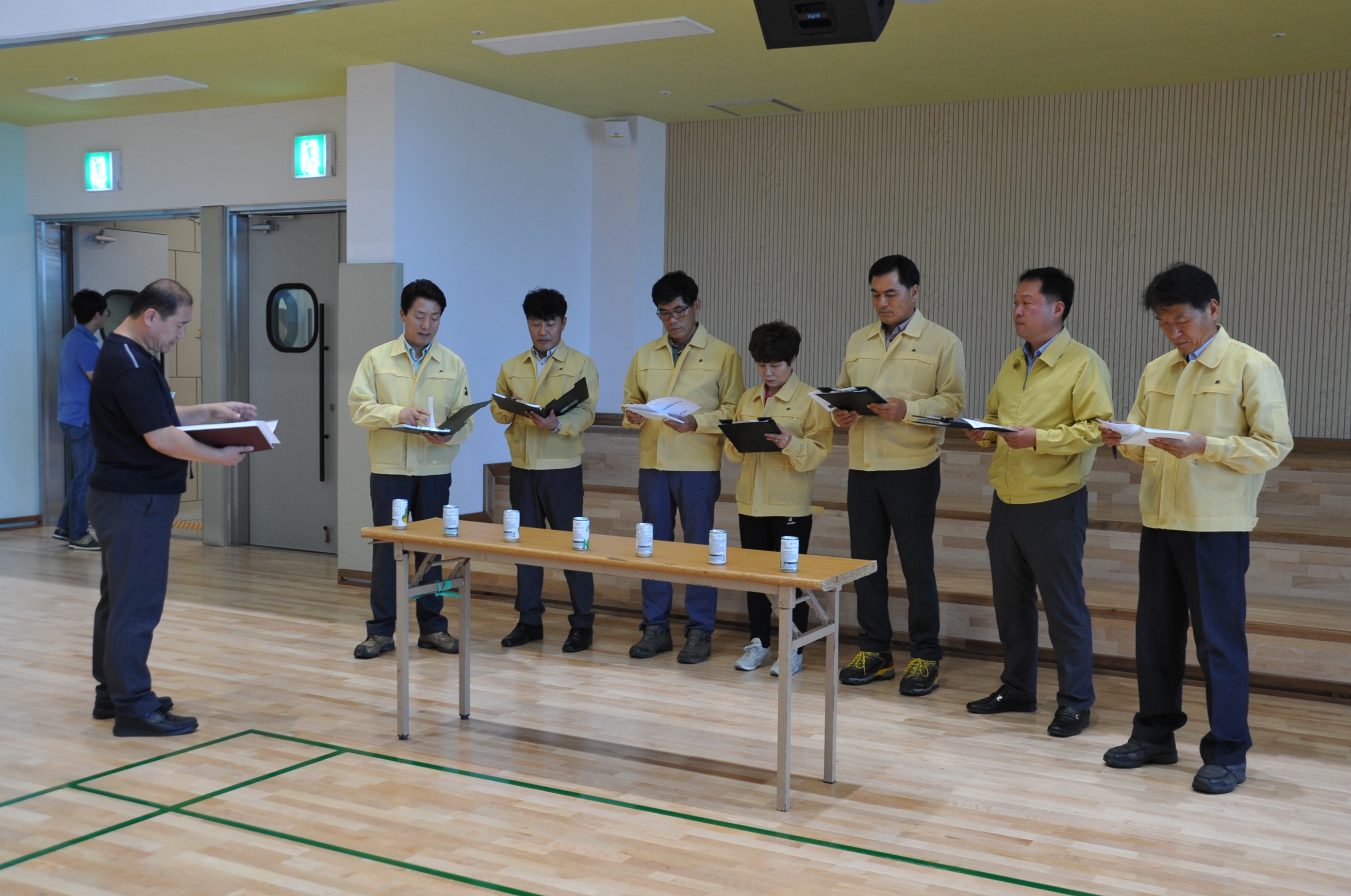 증평군의회, 주요건설사업장 현지조사 실시