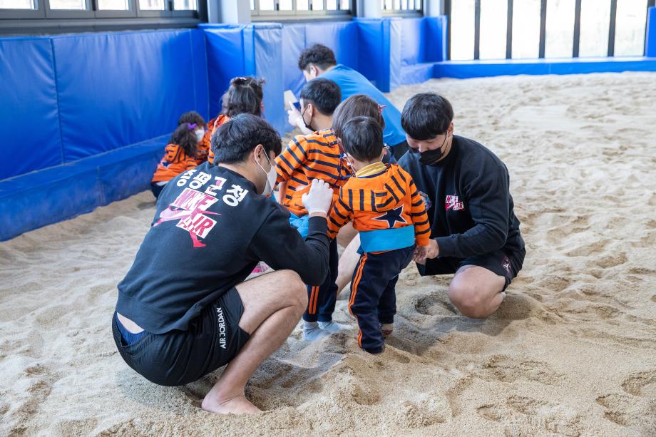 증평군청 인삼씨름단 어린이 씨름교실 재능기부