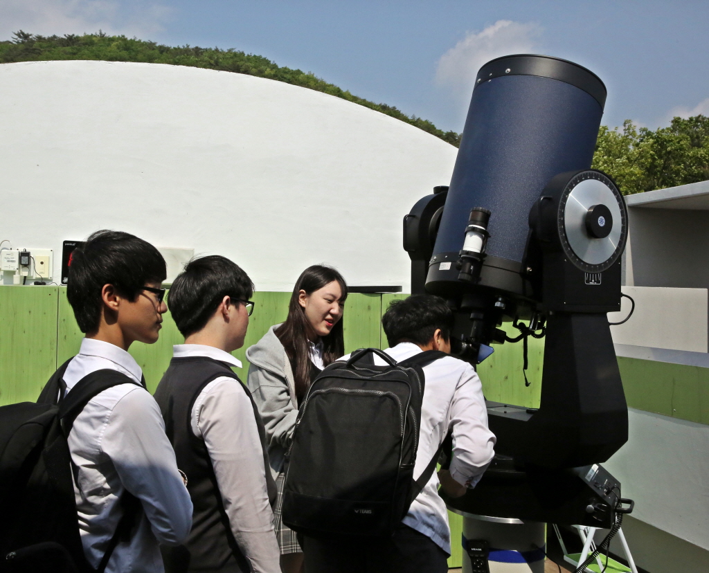 천문대 주말 관측모습